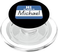 Ciao, mi chiamo Michael. Etichetta con nome divertente PopSockets PopGrip per MagSafe