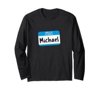 Ciao, mi chiamo Michael, Nametag Maglia a Manica