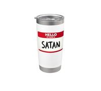 Ciao, mi chiamo Satana Bicchiere termico in acciaio inox doppia parete
