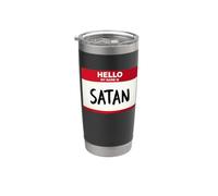 Ciao, mi chiamo Satana Bicchiere termico in acciaio inox doppia parete