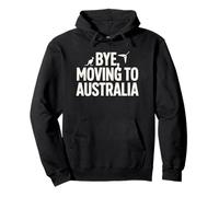 Ciao, Mi STO trasferendo in Australia Felpa con Cappuccio