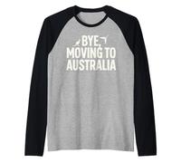 Ciao, Mi STO trasferendo in Australia Maglia con Maniche Raglan