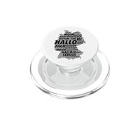 Ciao Moin Tach Servus Saluti Dialetto tedesco PopSockets PopGrip per MagSafe