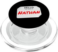 Ciao My Name Is Nathan Lazy Costume fai da te per feste PopSockets PopGrip per MagSafe