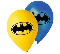 Ciao - Palloncini stampati Batman in lattice, 10 pezzi