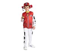 Ciao- Marshall costume travestimento bambino originale Paw Patrol (Taglia 5-7 anni) con cappello e mini-torcia