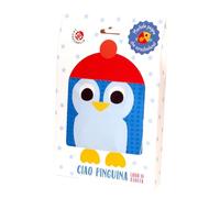 Ciao pinguina. Libro di stoffa. Ediz. a colori