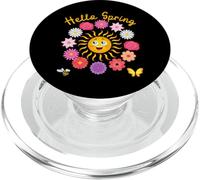 Ciao Primavera Sole Fiore Donna Pasqua Festa della Mamma Donna Mamma PopSockets PopGrip per MagSafe