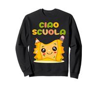 Ciao Primo Giorno di Scuola Insegnante Ravioli Bambini Felpa
