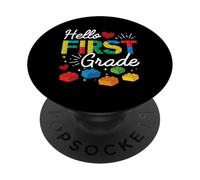 Ciao Primo Grado 100 Giorni Di Scuola Maestro Builder Bambini PopSockets PopGrip Adesivo