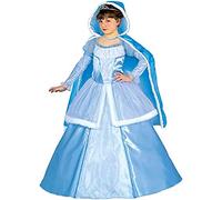 Ciao- Principessa dei Ghiacci costume bambina (Taglia 3-4 anni), Colore Azzurro, 3-4 anni, 23066.3-4
