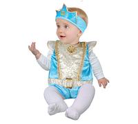 Ciao Principino Costume Pagliaccetto Bambino, Azzurro, 0-9 Mesi