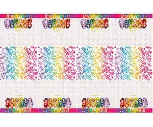 Ciao Procos- Tovaglia plastica Rainbow High (180x120cm), Multicolore, 24055