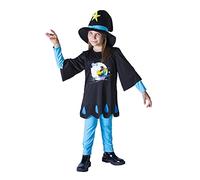 Ciao-Puffetta Streghetta Halloween Special Edition Costume Travestimento Bambina Originale Puffi (Taglia 4-5 Anni), Colore Azzurro, Nero, 14589.4-5