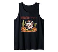Ciao Pumpkin Ghost Cowboy Cactus Canotta
