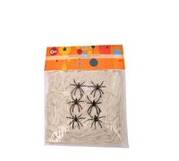 Ciao- Ragnatele Decorative (120 g) con 6 Ragni