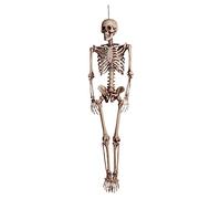 Ciao Scheletro in Plastica (160cm) - Decorazione per Halloween e Feste - Colore Bianco - 31461