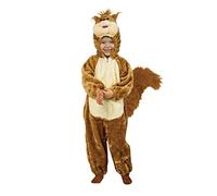 Ciao-Scoiattolo costume peluche bambino (Taglia 2-3 anni), Marrone/Beige, 55721.2-3