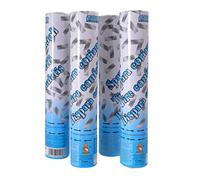 Ciao - Set 4 Party Popper Tubi cannone spara coriandoli (30 cm), argento