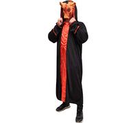 Ciao Setta del Diavolo Horror Pig costume travestimento adulto (Taglia unica) con maschera in vinile