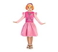 Ciao- Skye costume travestimento bambina originale Paw Patrol (Taglia 3-4 anni) con maschera