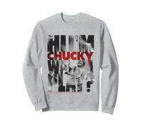 Ciao, Sono Chucky, Voglio Giocare a Chucky Halloween Design Felpa