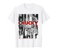 Ciao, Sono Chucky, Voglio Giocare a Chucky Halloween Design Maglietta