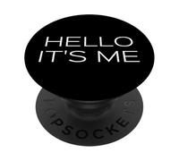 Ciao Sono Io, Testo Di Una Canzone Citazione Musicale Frase PopSockets PopGrip Adesivo