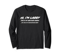 Ciao, Sono Larry Questo è Mio Fratello Darryl e L'Altro Mio Darryl Maglia a Manica