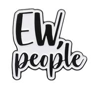 Ciao, Sono Socialmente Imbarazzante - Pin smalto "Amo il distanziamento sociale" Per la salute mentale, normale, Metallo non prezioso