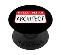 Ciao, sono un architetto - Divertente PopSockets PopGrip Adesivo