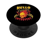 CIAO SONO UN INTROVERT PopSockets PopGrip Adesivo