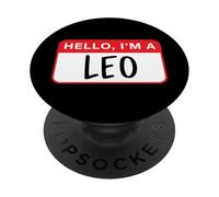Ciao, sono un Leone - Funny Astrology PopSockets PopGrip Adesivo