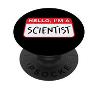 Ciao, sono uno scienziato - Divertente PopSockets PopGrip Adesivo