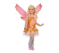 Ciao-Stella Tynix Costume trasformazione Winx Club Bambina, 4-6 Anni, Colore Arancione, Rosa, 11237.4-6
