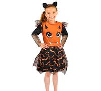 Ciao- Strega gattina/Pipistrellina costume travestimento bambina