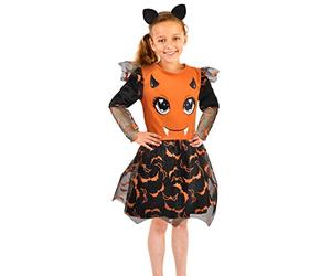 Ciao- Strega gattina/Pipistrellina costume travestimento bambina