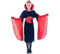 Ciao-Strega Spiderella costume bambina (Taglia 5-7 anni), Colore Rosso, Nero, 61143.M