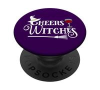 Ciao streghe! - Divertente strega Halloween PopSockets PopGrip Adesivo