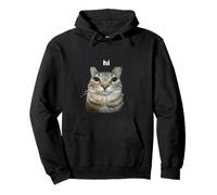 Ciao, Stupido Meme del Gatto Che Fissa Felpa con Cappuccio