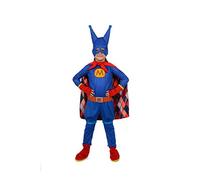 Ciao- Super Masha costume originale bambina, 3-4 Anni, 11158.3-4