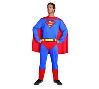 Ciao- Superman costume travestimento adulto originale DC Comics (Taglia XL)