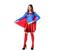 Ciao- Superman/Supergirl costume travestimento adulto originale DC Comics