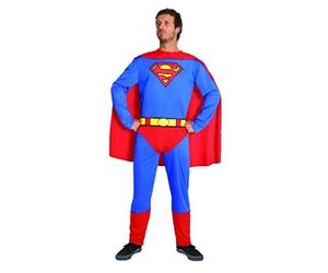 Ciao- Superman/Supergirl costume travestimento adulto originale DC Comics