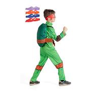 Costume Tartaruga Ninja TMNT Teenage Mutant Ninja Turtles Originale Bambino
