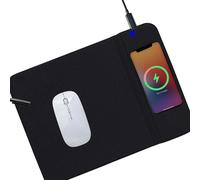 Ciao Tech 3 IN 1 Ricarica senza Fili Mouse Pad - 15W Scrivania Tappetino