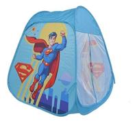 Ciao- Tenda Gioco Superman DC Comics (cm 80x80x90) Pieghevole con Apertura Pop-up, Colore Azzurro, Rosso, Giallo, One Size, E7215