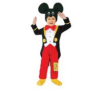 Ciao Topolotto Costume Baby, Nero/Rosso/Bianco, 2-3 Anni Bambino