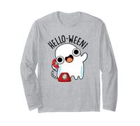 Ciao tra Divertente Fantasma Gioco di Parole Maglia a Manica