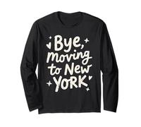 Ciao, trasferirsi a New York Maglia a Manica